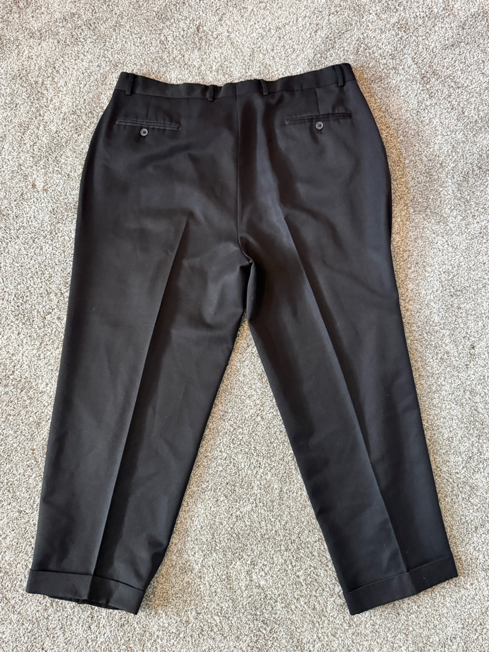 Joseph & Feiss Black and Cream Dress Pants - Picture 3 of 4